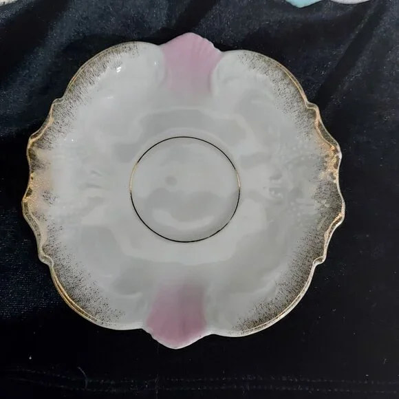 Demitasse Vintage Fancy Espresso Cup Saucer (5) Holds 3oz Liquid - Picture 6 of 11